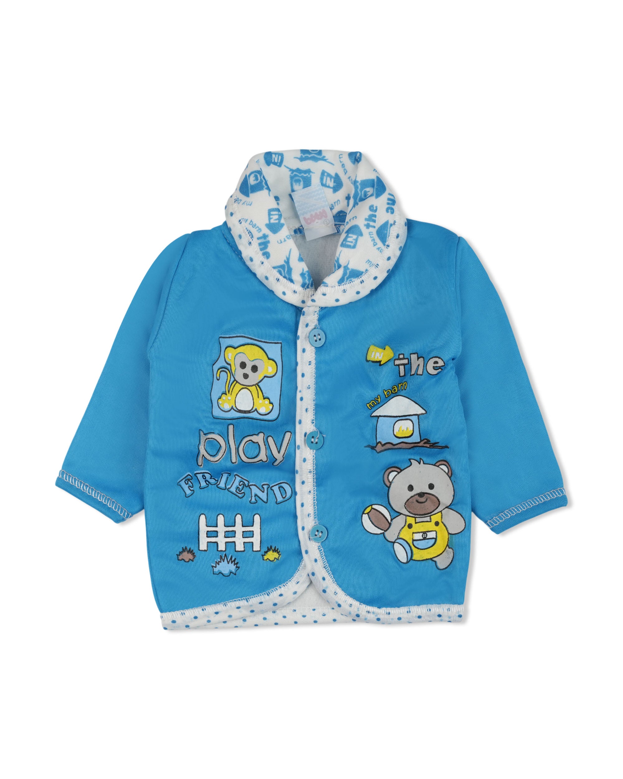 Newborn Boys Full Sleeves Suit