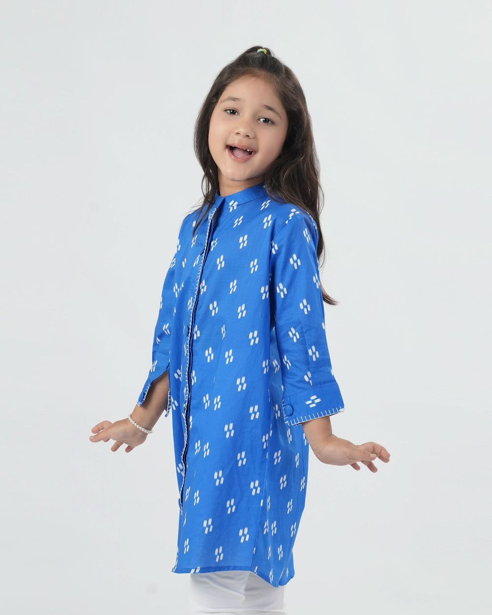 Eminent Girls Printed Kurti - Royal Blue, Girls Kurti, Eminent, Chase Value
