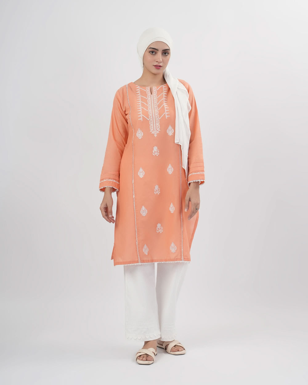 Valuables Women Embroidered Kurti, Women Ready Kurtis, Chase Value, Chase Value