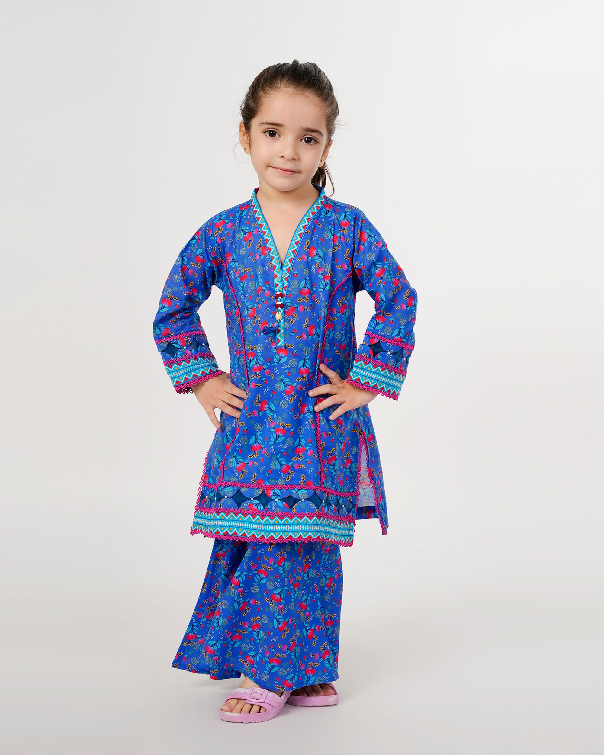 Eminent Girls Shalwar Suits - Blue, Girls Shalwar Kameez, Eminent, Chase Value