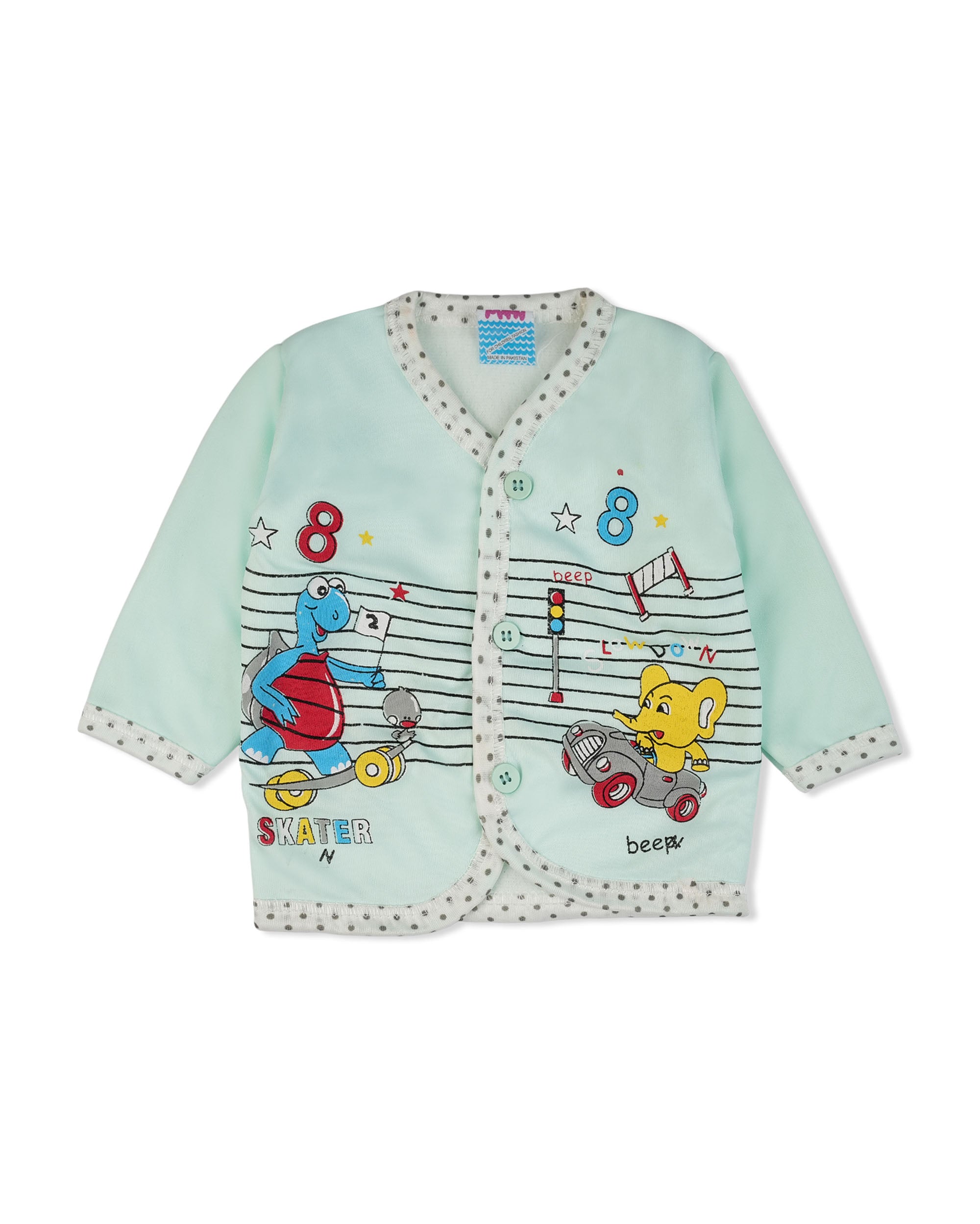 Newborn Boys Full Sleeves Suit