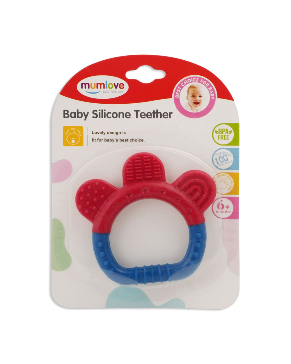 Mum Love Silicone Teether, Feeding Supplies, Mum Love, Chase Value