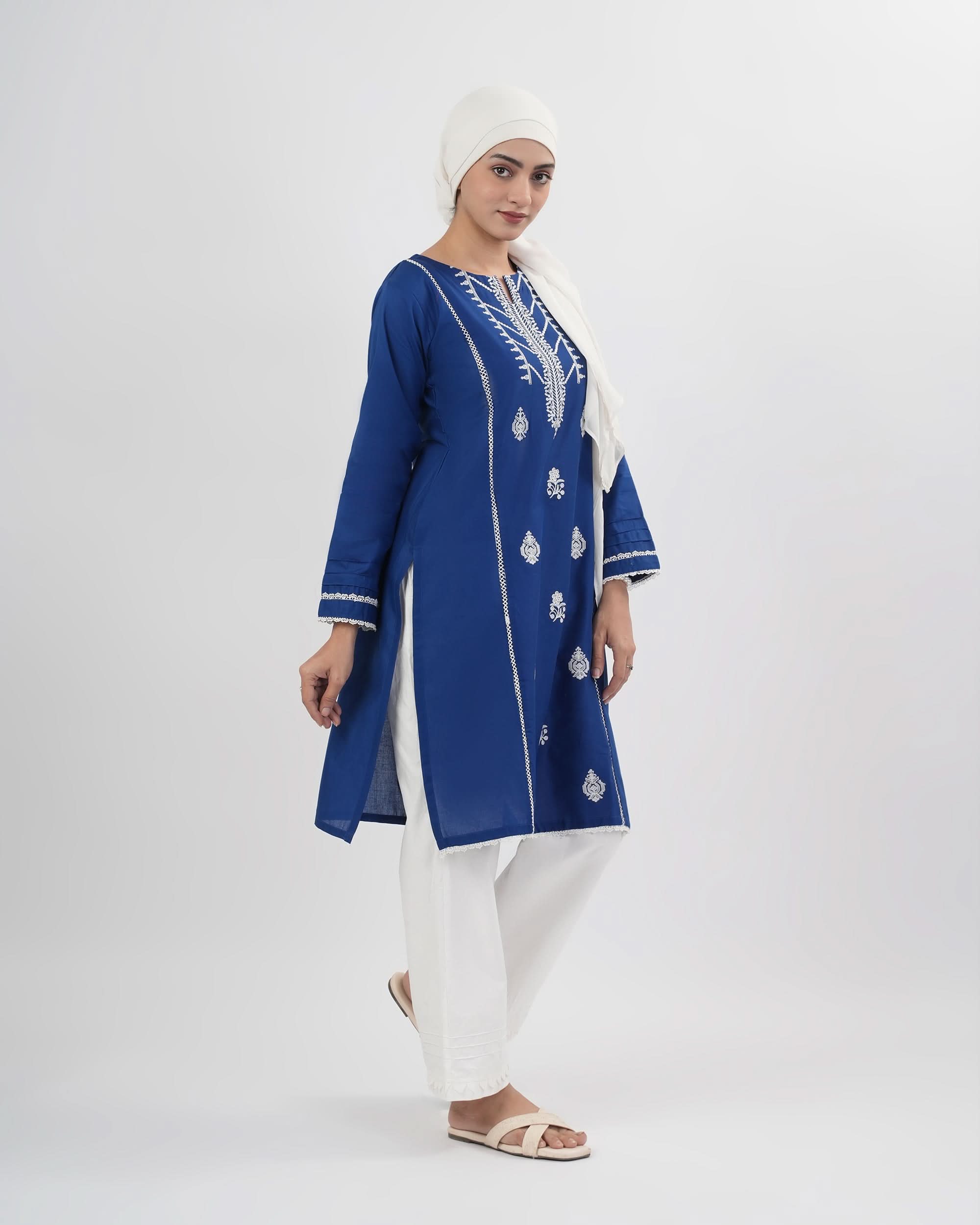 Valuables Women Embroidered Kurti, Women Ready Kurtis, Chase Value, Chase Value