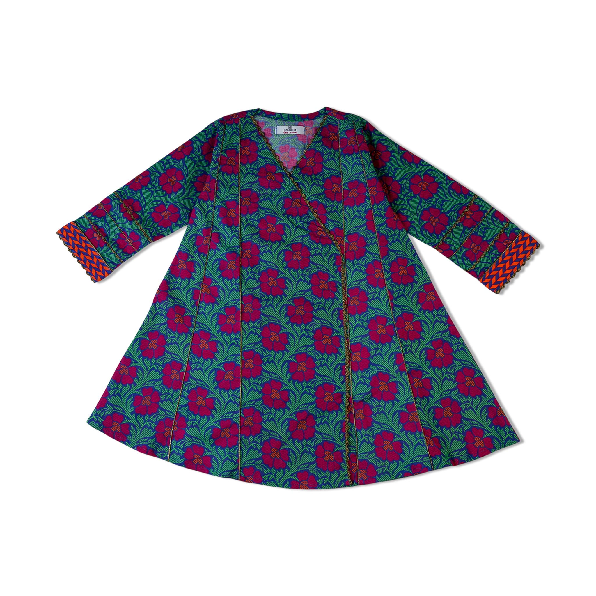 Eminent Girls Shalwar Suit - Green, Girls Suits, Chase Value, Chase Value