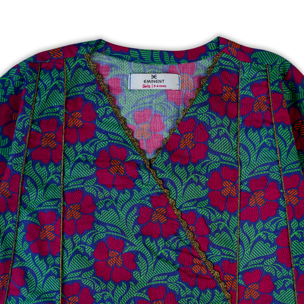 Eminent Girls Shalwar Suit - Green, Girls Suits, Chase Value, Chase Value