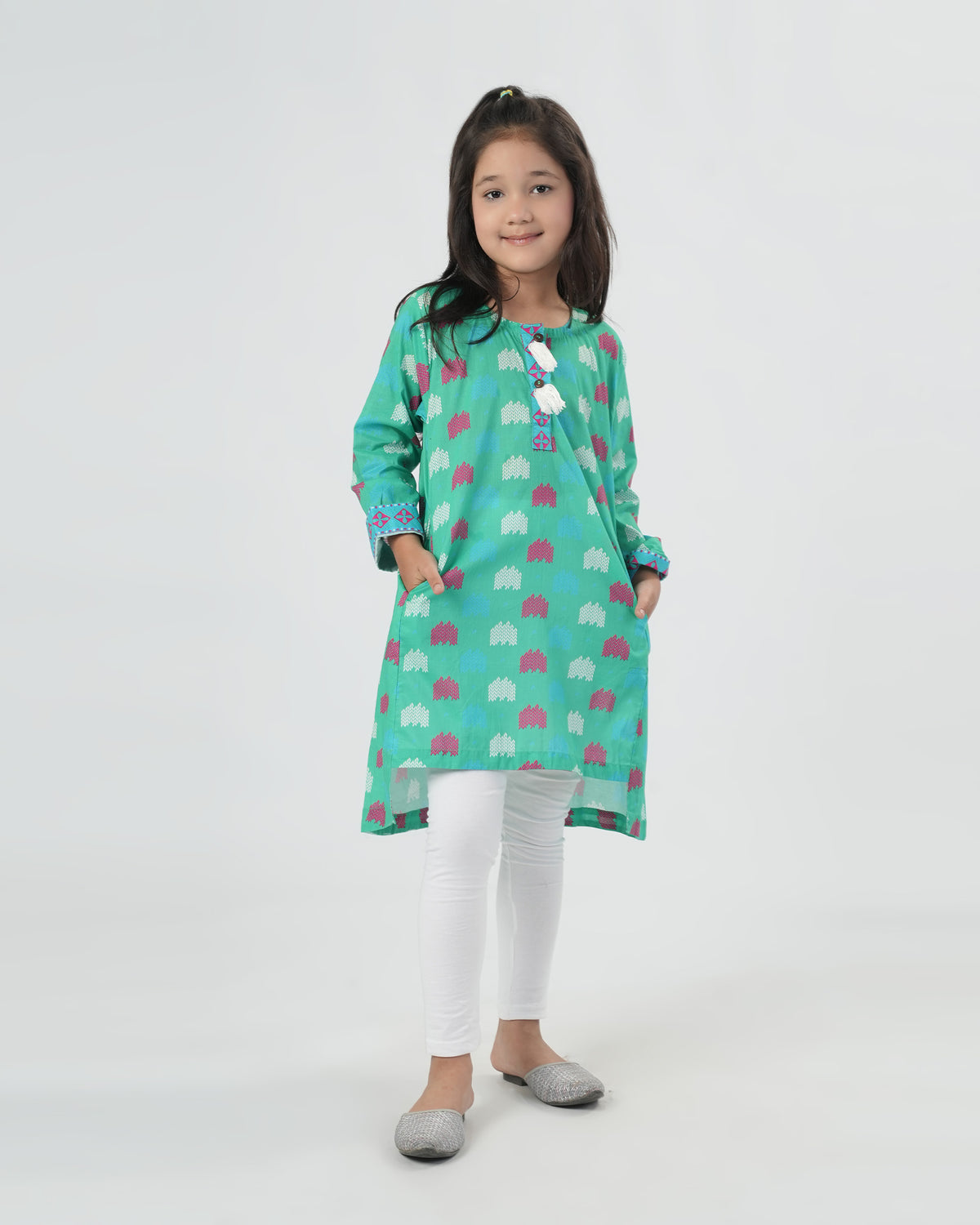 Eminent Girls Kurti - Green, Girls Kurti, Eminent, Chase Value