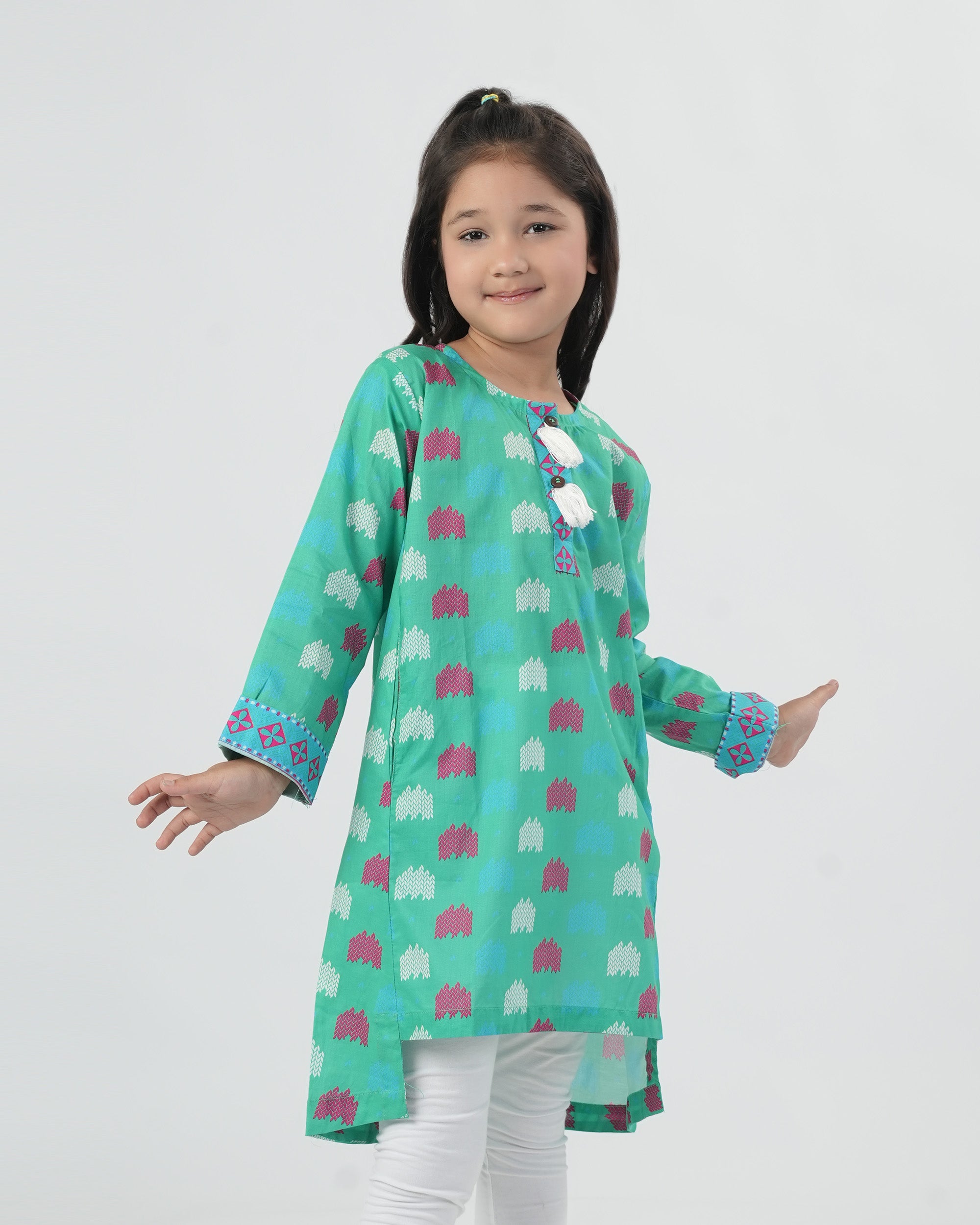 Eminent Girls Kurti - Green, Girls Kurti, Eminent, Chase Value