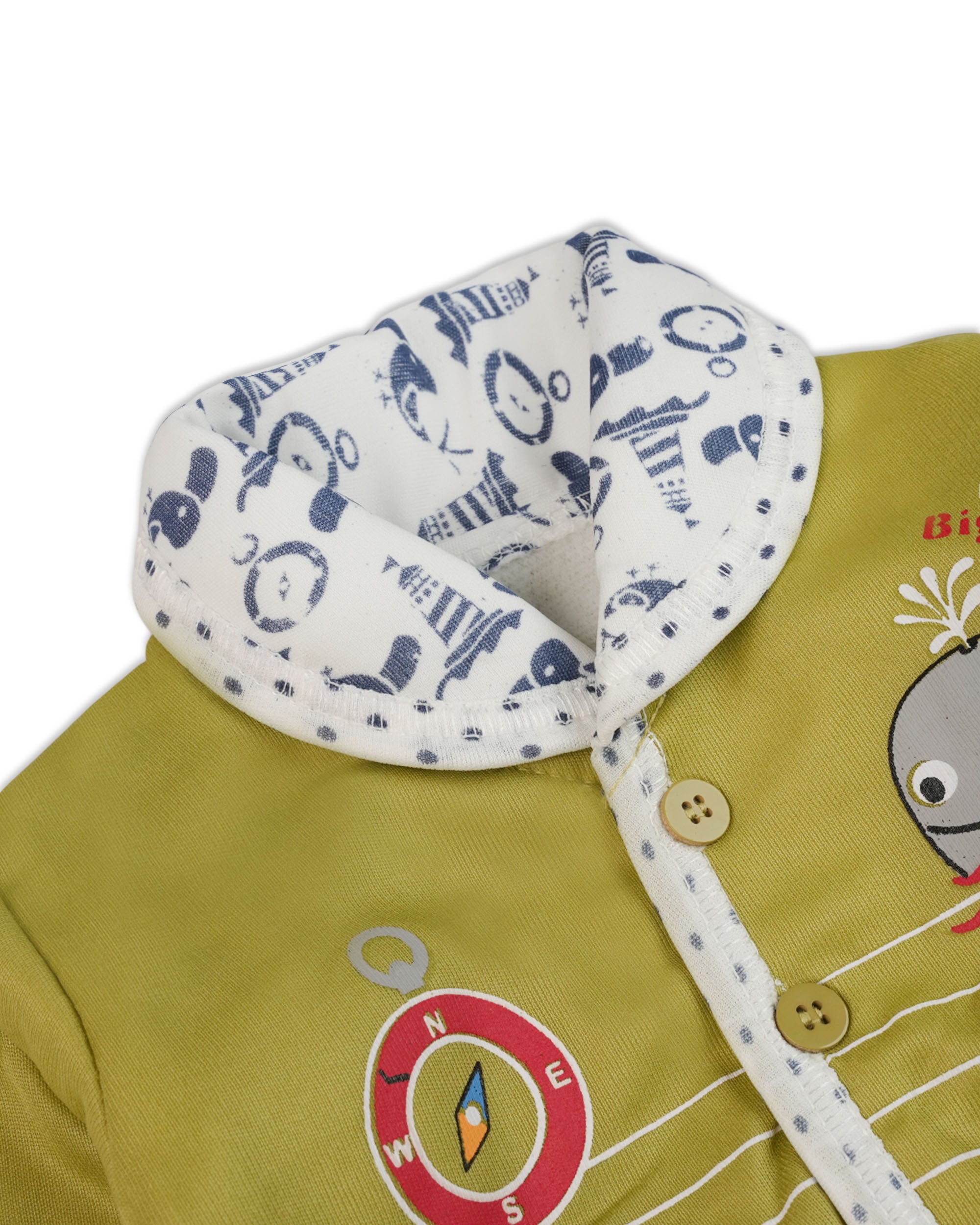 Newborn Boys Full Sleeves Suit