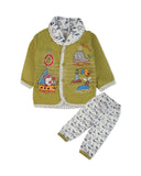 Newborn Boys Full Sleeves Suit