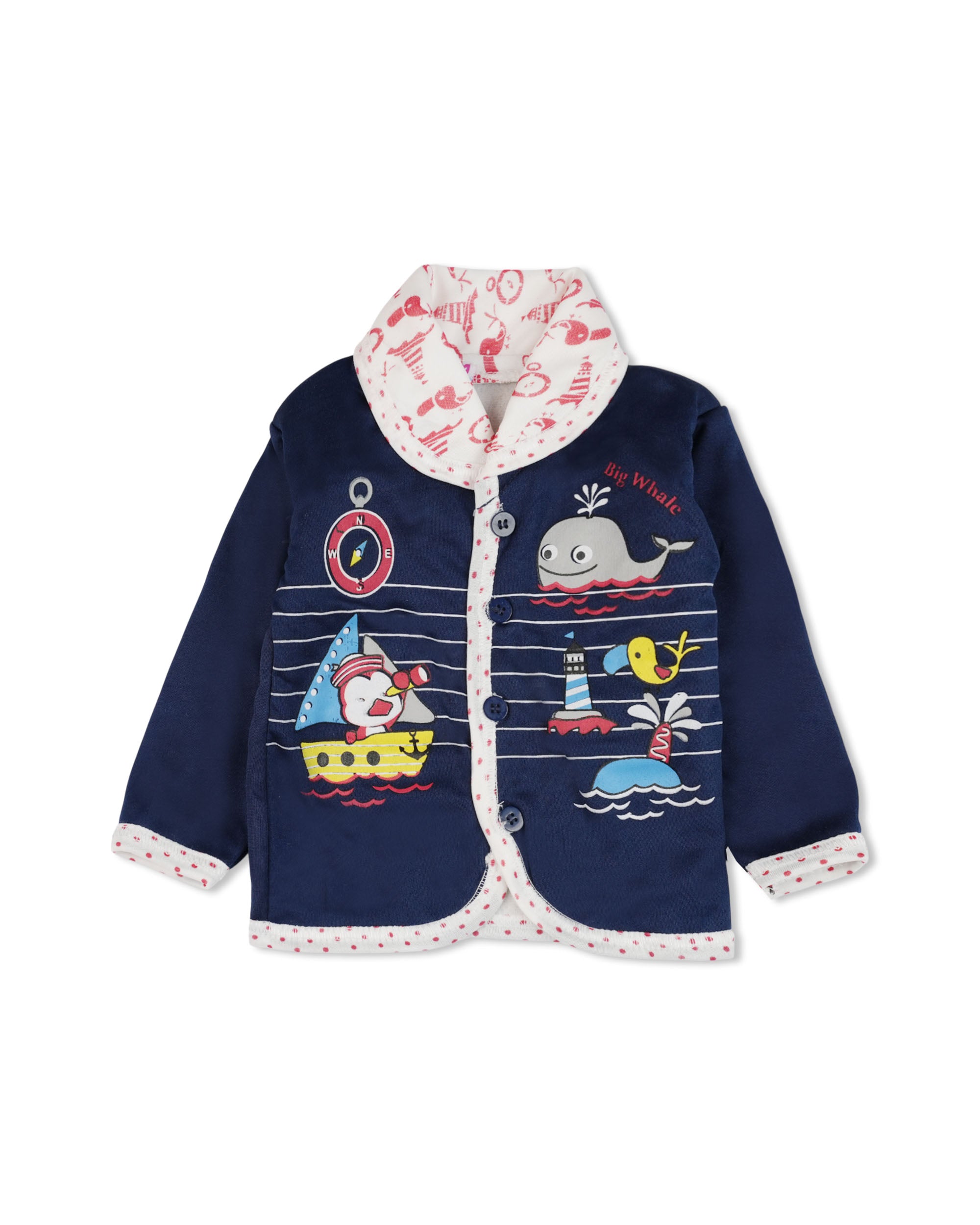 Newborn Boys Full Sleeves Suit