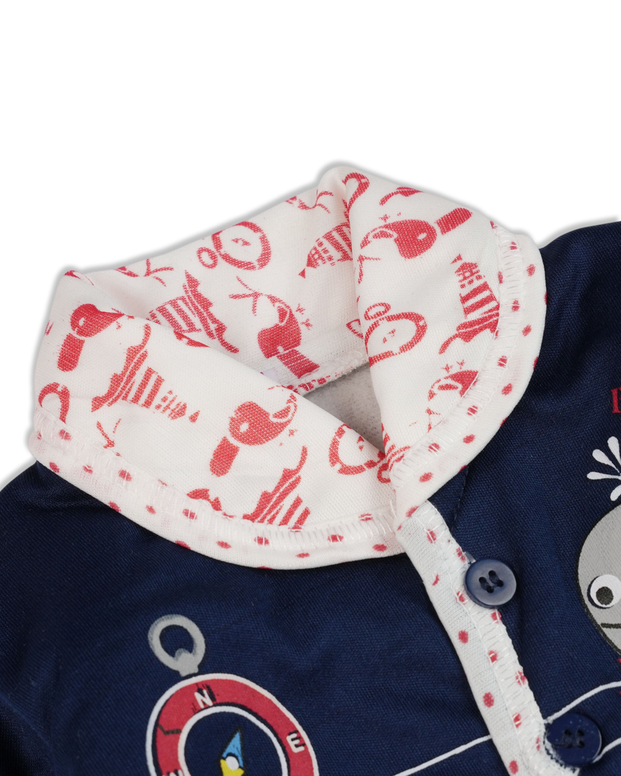 Newborn Boys Full Sleeves Suit