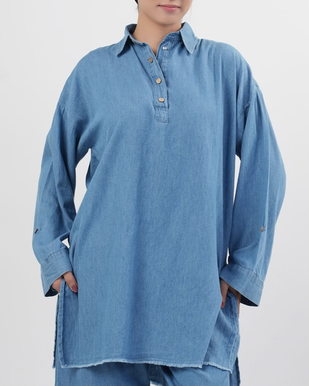 Eminent Women’s Plain Fusion 2 Pcs Suit, Women Shalwar Suits, Eminent, Chase Value