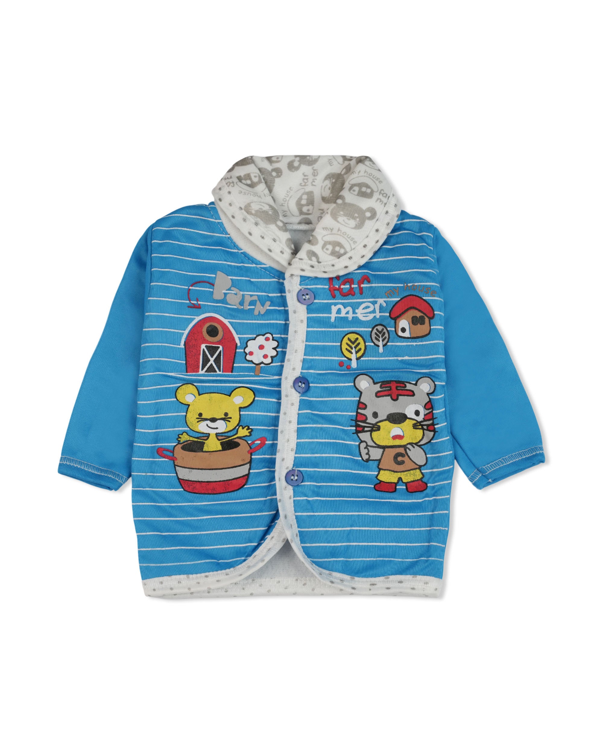 Newborn Boys Full Sleeves Suit