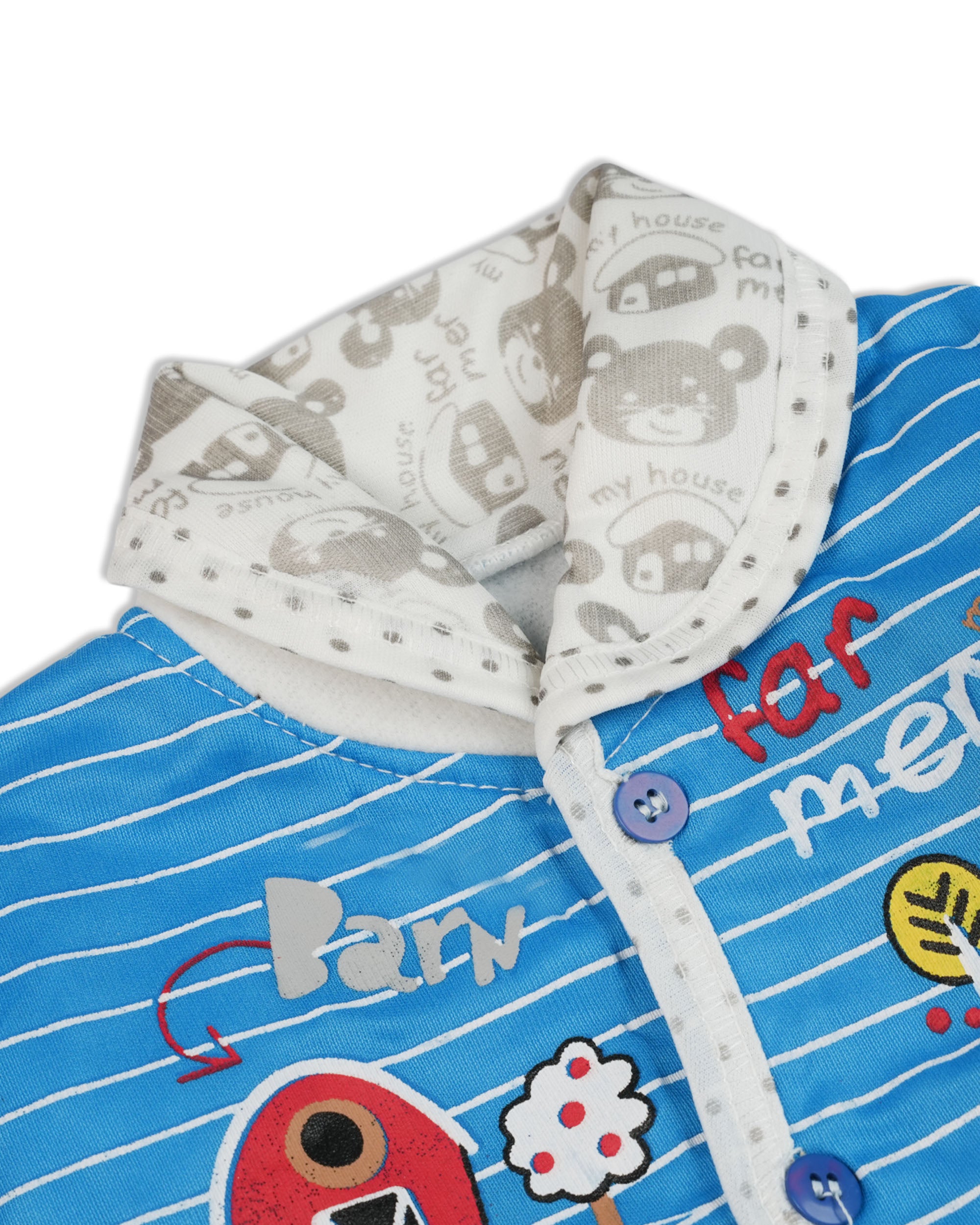 Newborn Boys Full Sleeves Suit