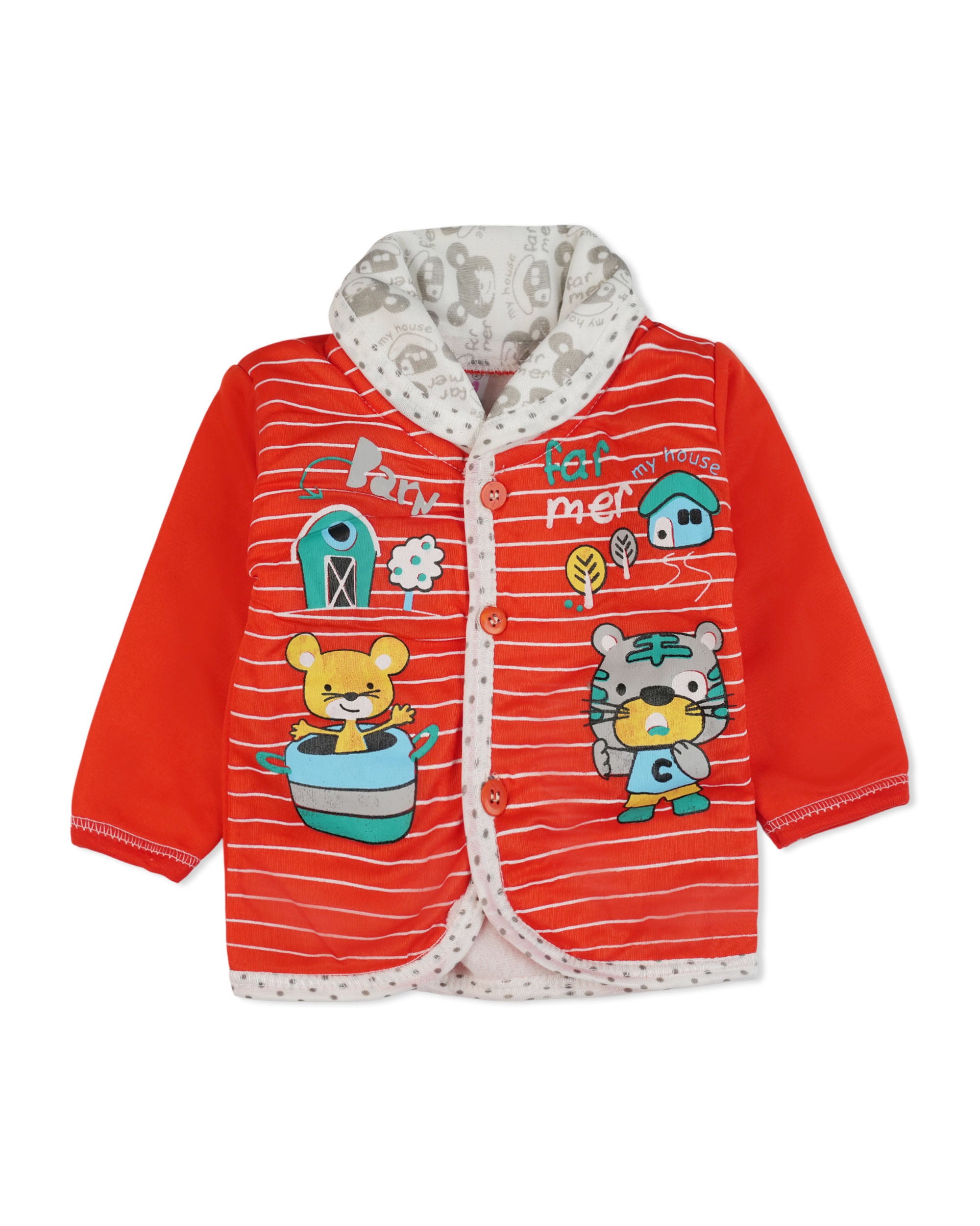 Newborn Boys Full Sleeves Suit