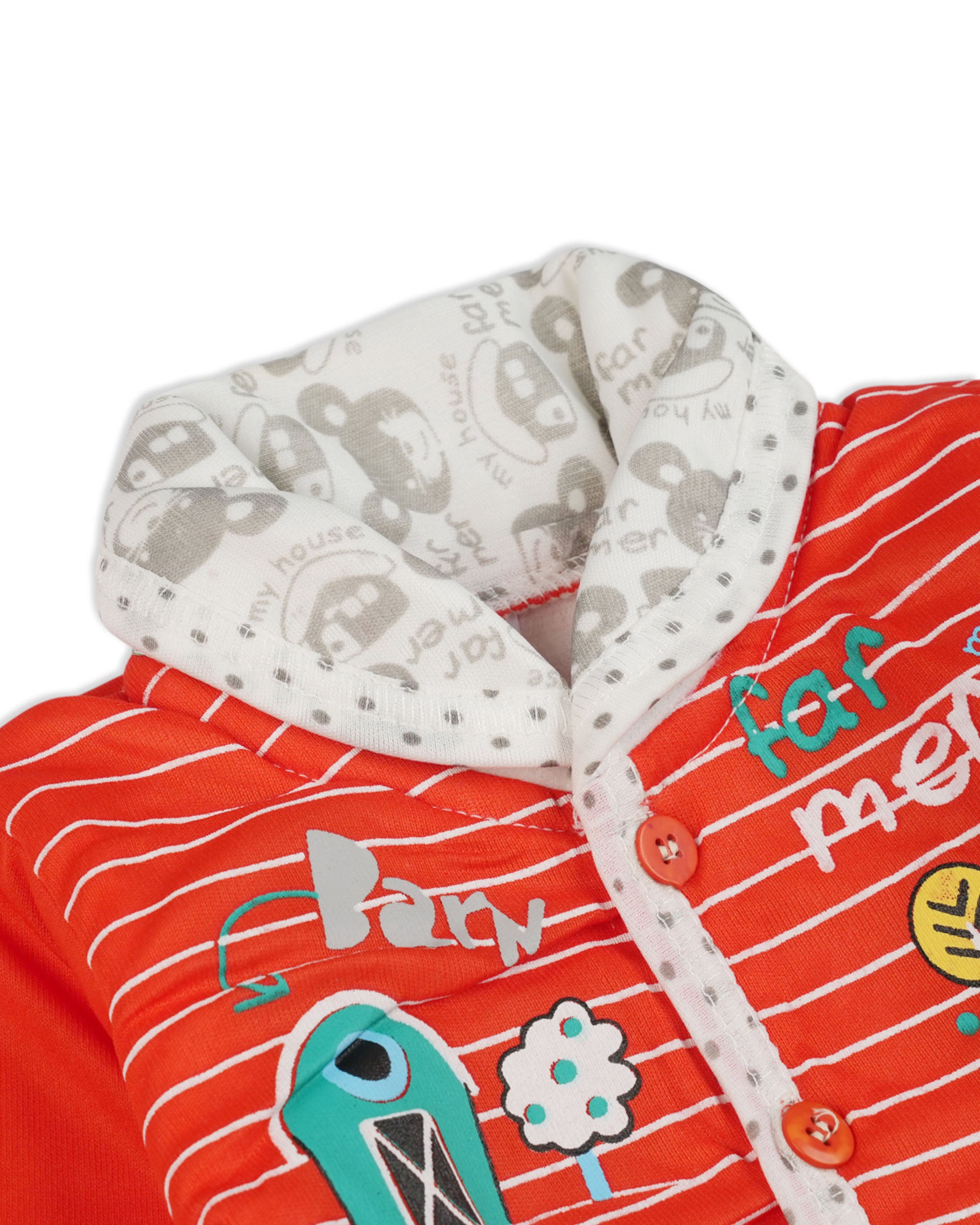 Newborn Boys Full Sleeves Suit