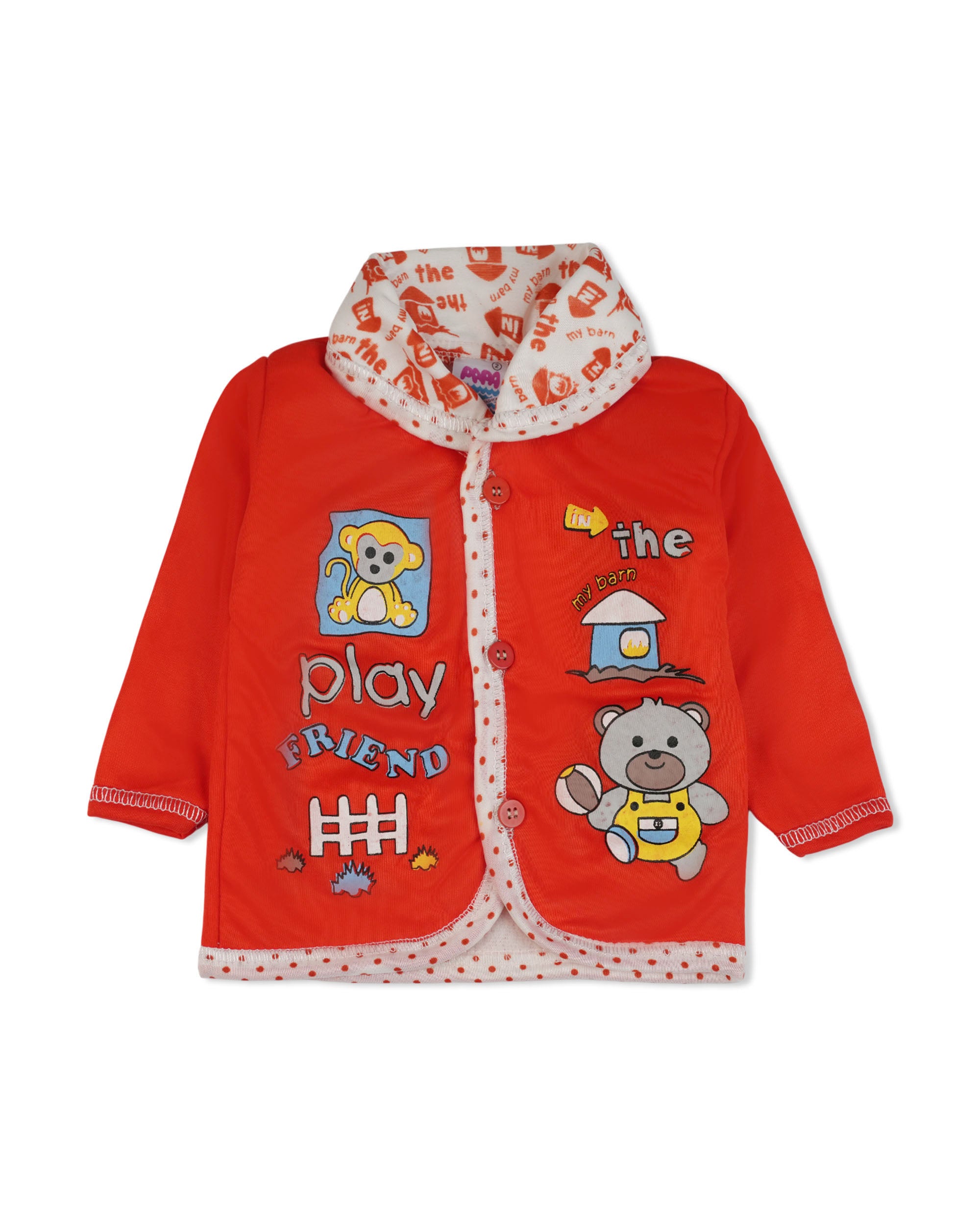 Newborn Boys Full Sleeves Suit