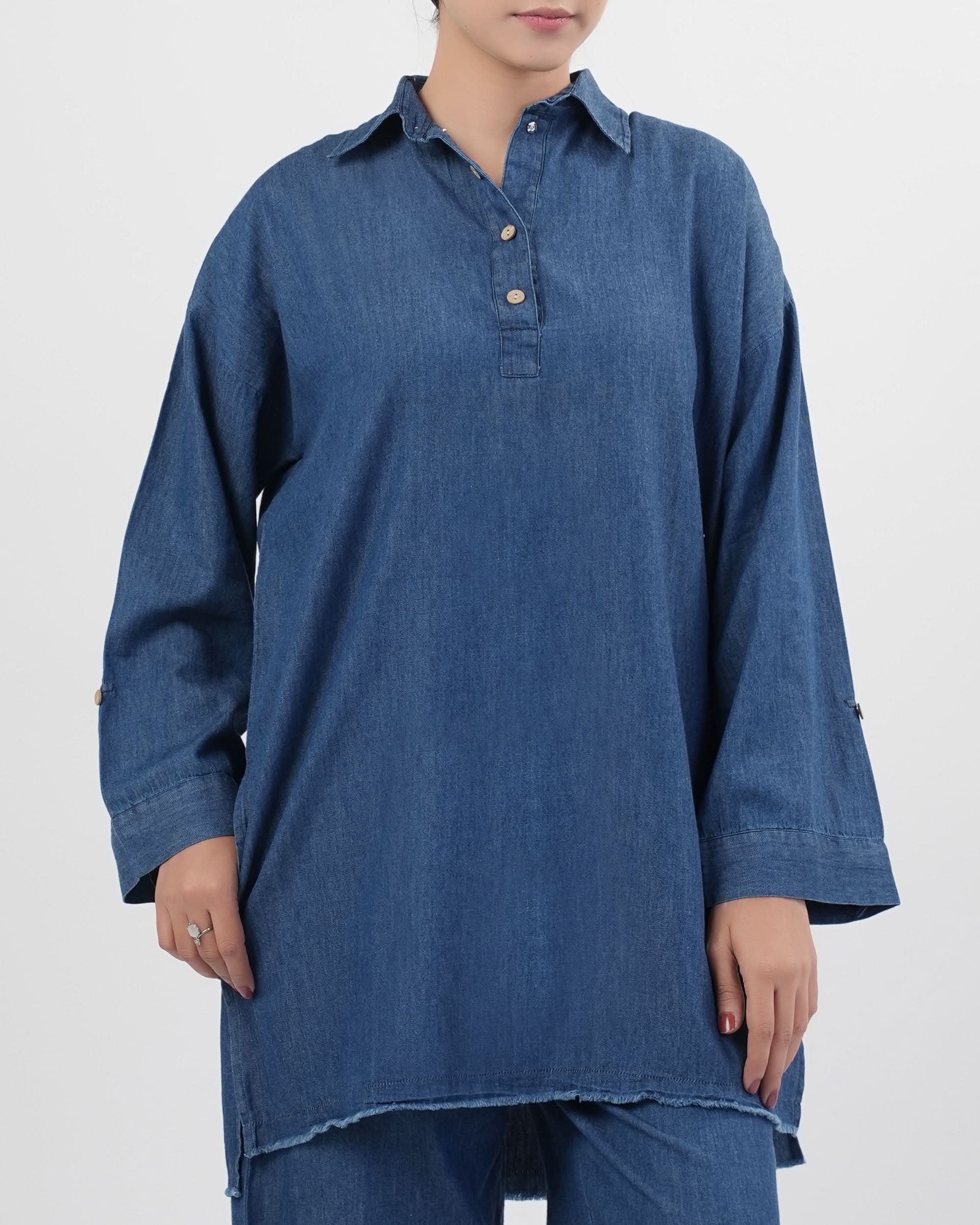 Eminent Women’s Plain Fusion 2 Pcs Suit, Women Shalwar Suits, Eminent, Chase Value