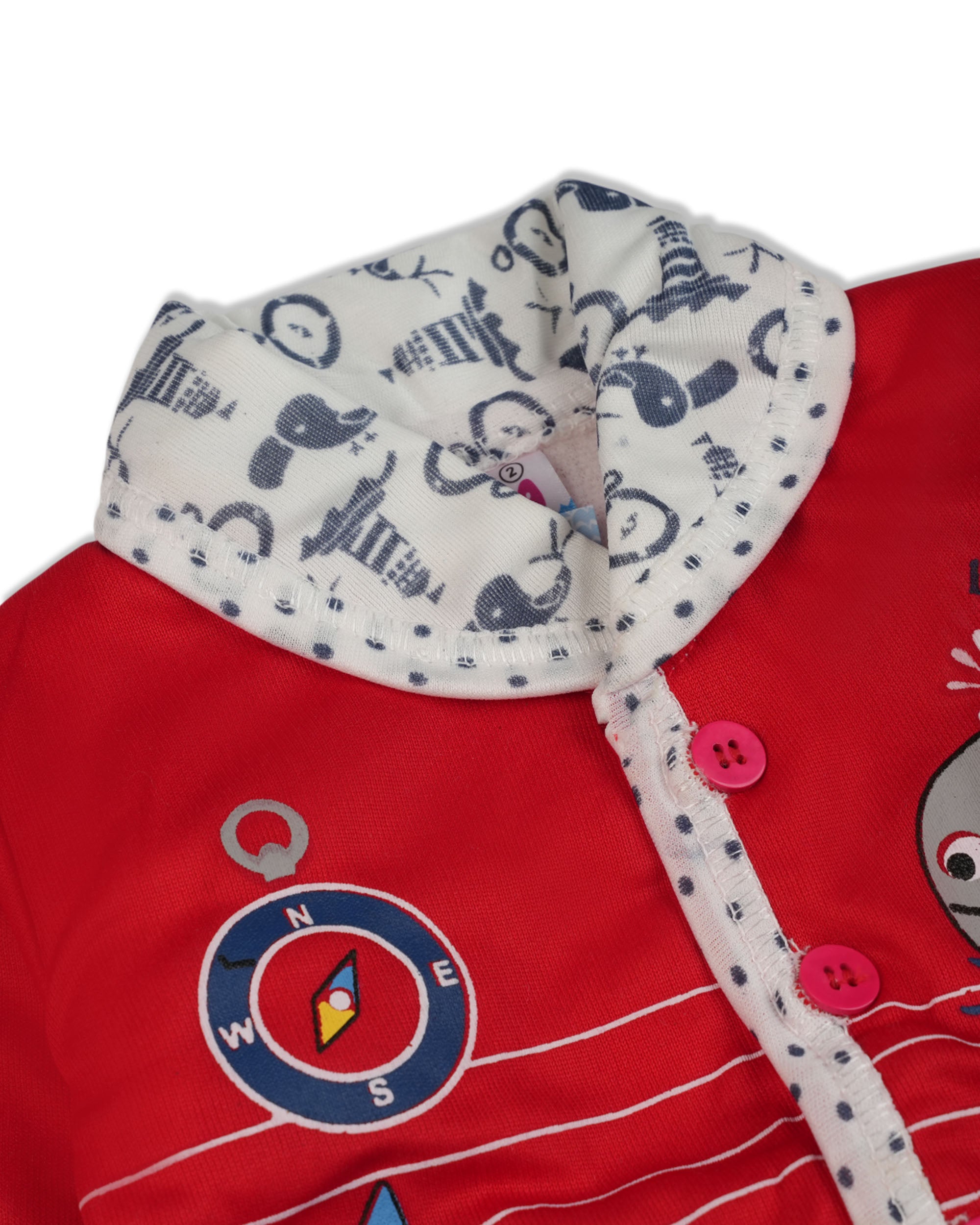 Newborn Boys Full Sleeves Suit