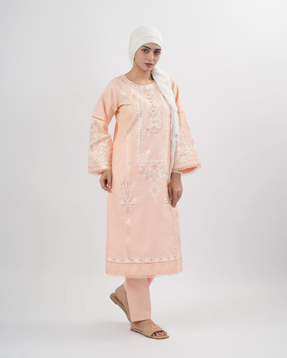 Valuables Women Embroidered 2PCS Suit, Women Shalwar Suits, Chase Value, Chase Value