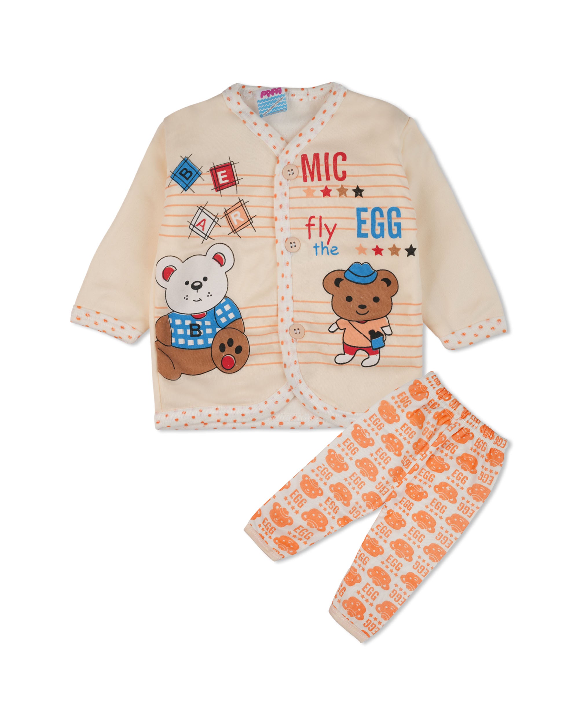 Newborn Boys Full Sleeves Suit