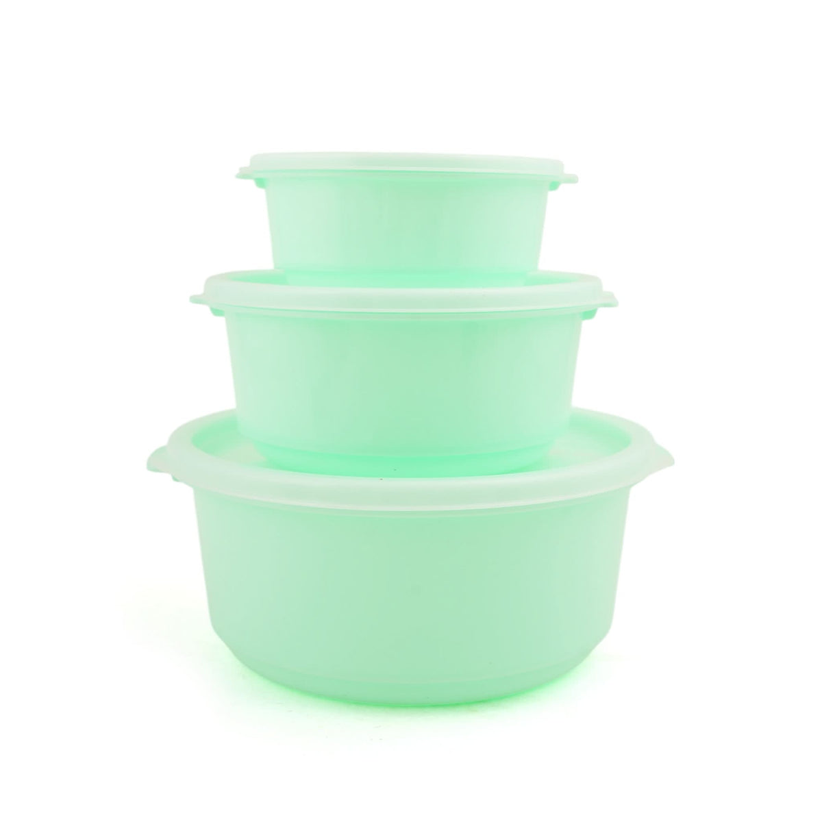 Belli Plastic Ultra Crisper Box 3 in 1 Set - Light Green, Storage Boxes, Chase Value, Chase Value