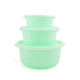 Belli Plastic Ultra Crisper Box 3 in 1 Set - Light Green, Storage Boxes, Chase Value, Chase Value