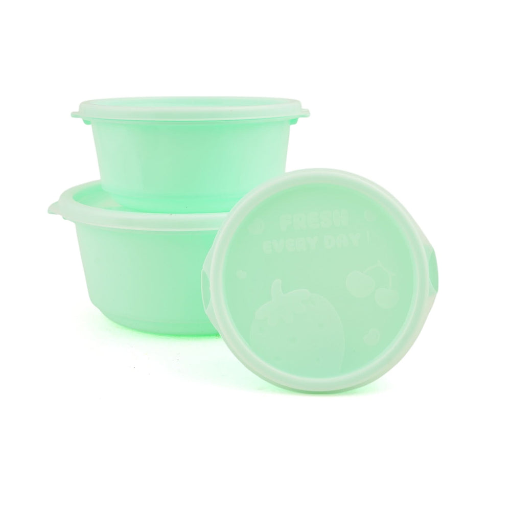 Belli Plastic Ultra Crisper Box 3 in 1 Set - Light Green, Storage Boxes, Chase Value, Chase Value