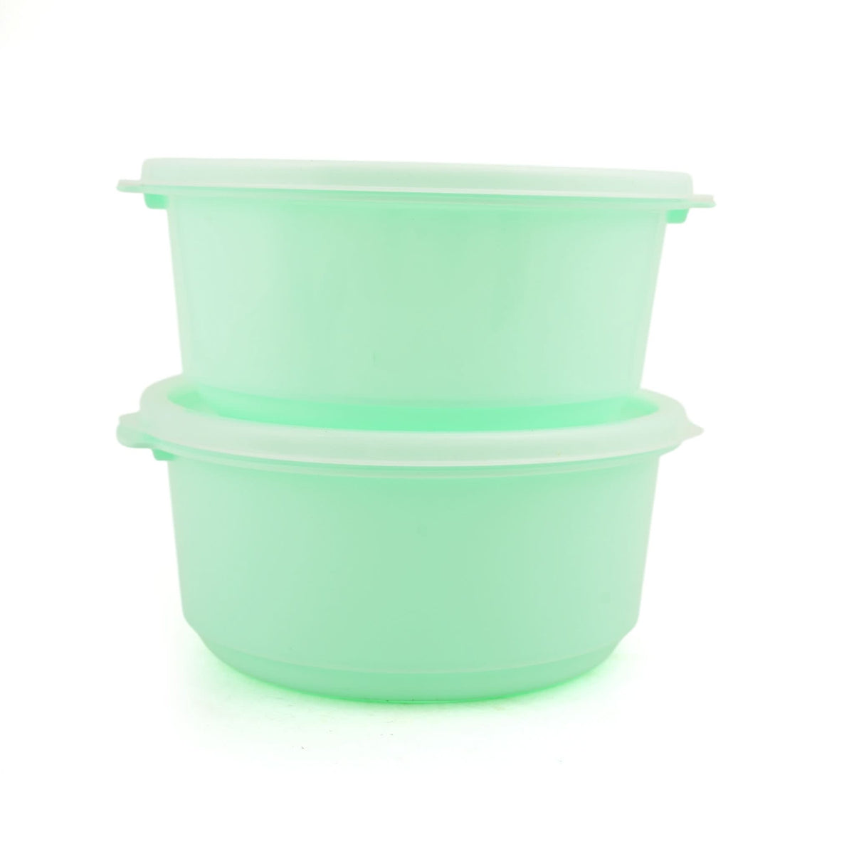 Belli Plastic Ultra Crisper Box Medium 2 Pcs - Light Green, Storage Boxes, Chase Value, Chase Value