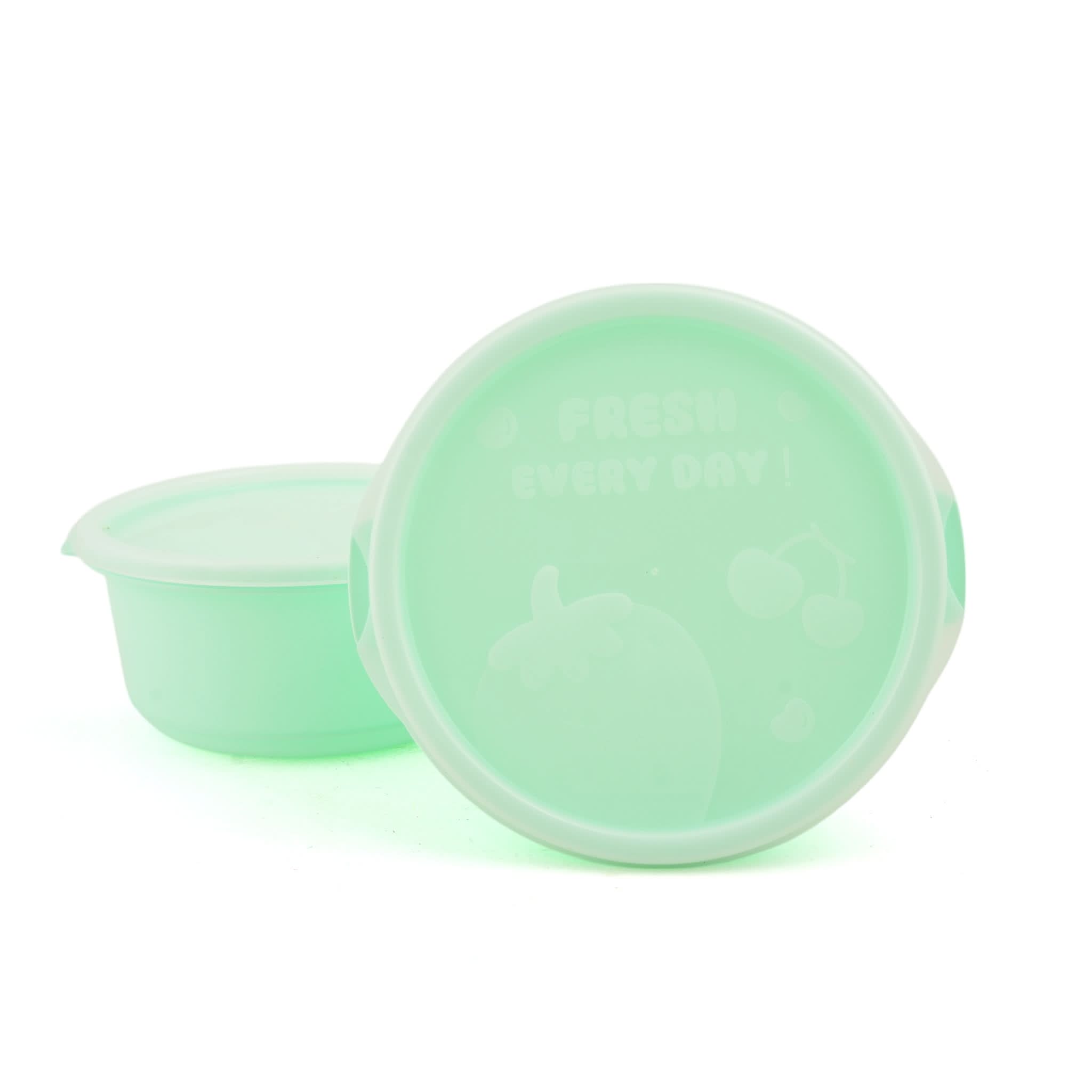 Belli Plastic Ultra Crisper Box Medium 2 Pcs - Light Green, Storage Boxes, Chase Value, Chase Value