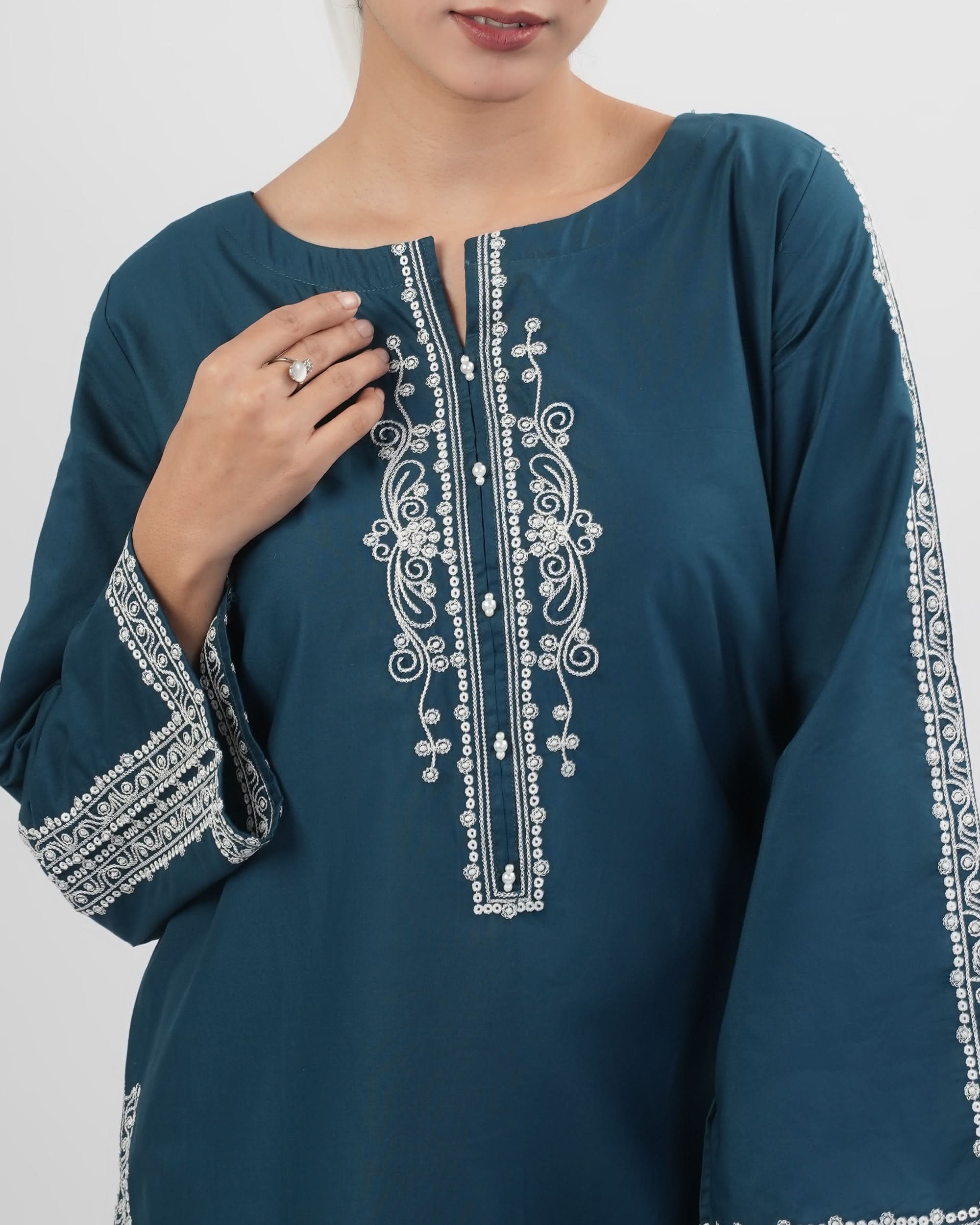 Valuables Women Embroidered 2Pcs Suit, Women Shalwar Suits, Chase Value, Chase Value