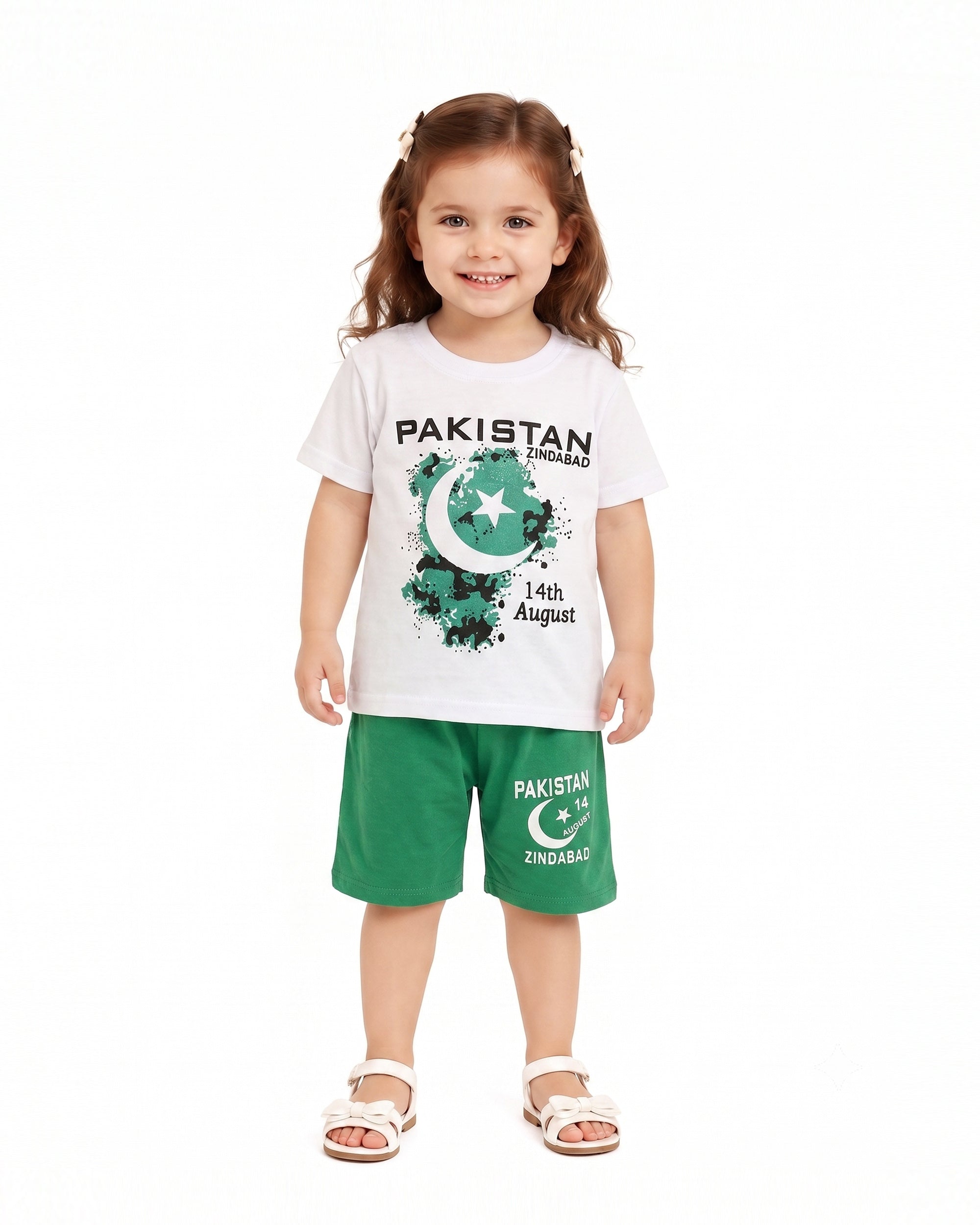 Valuables Girls' Half Sleeve Suit