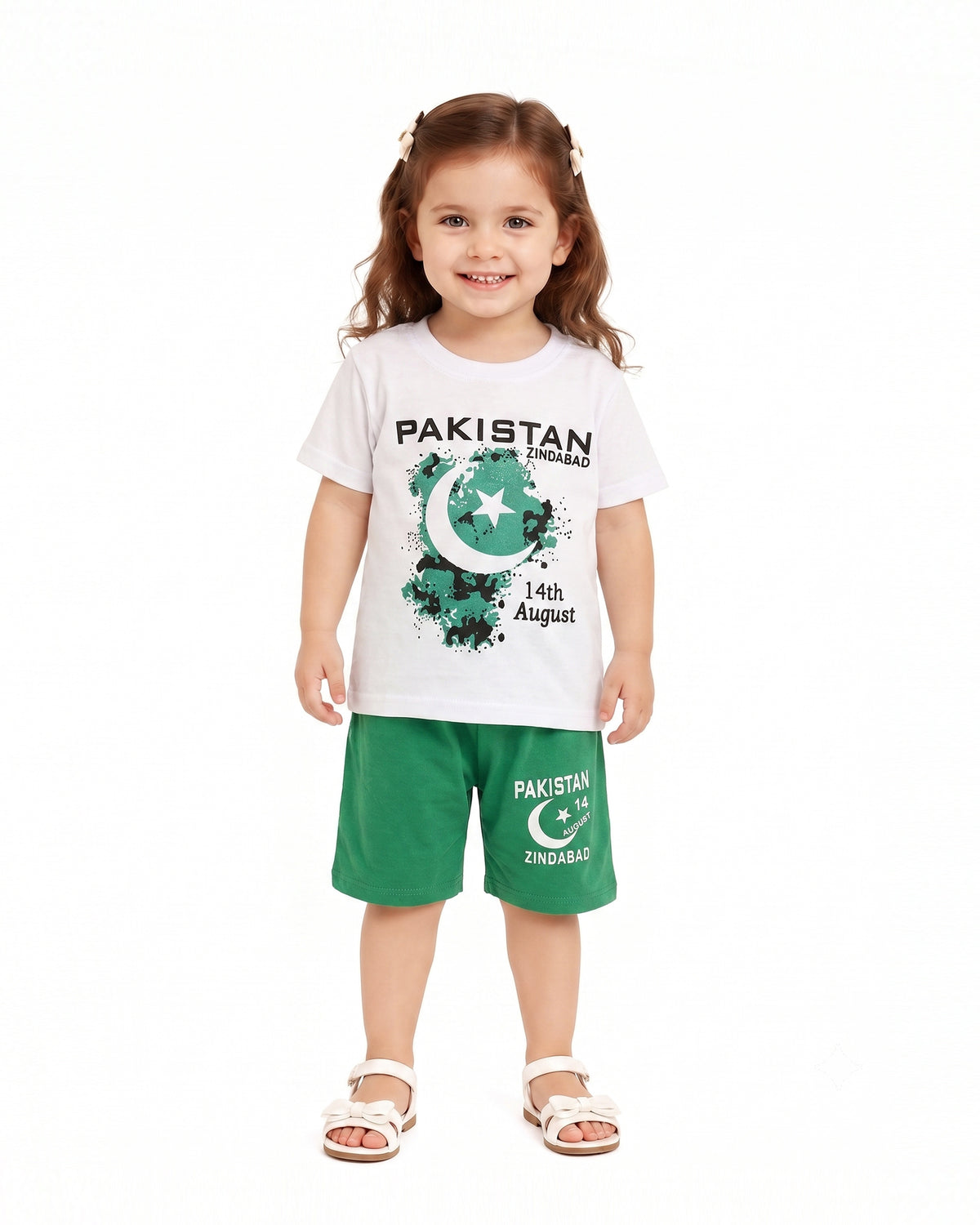 Valuables Girls' Half Sleeve Suit
