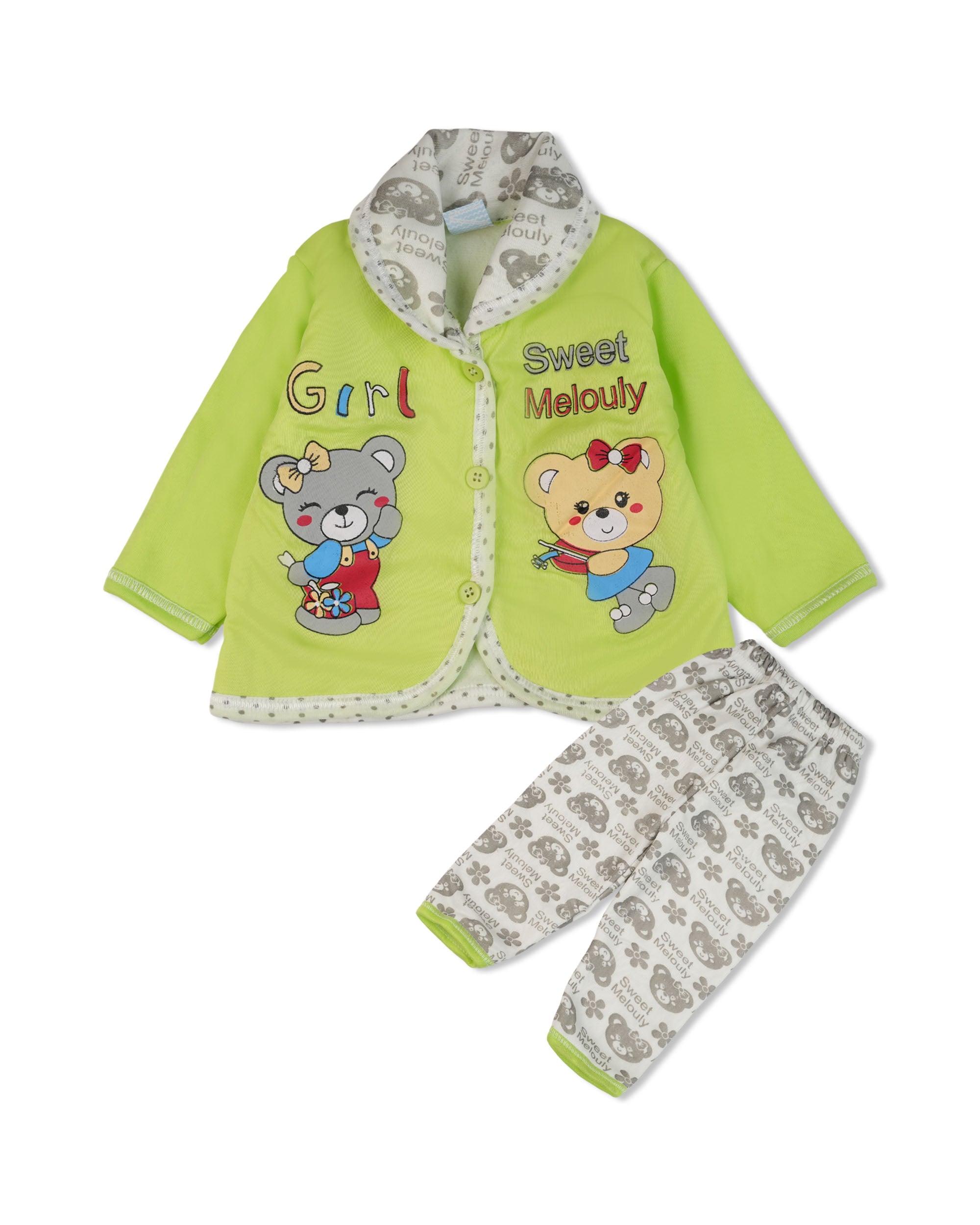 Newborn Boys Full Sleeves Suit