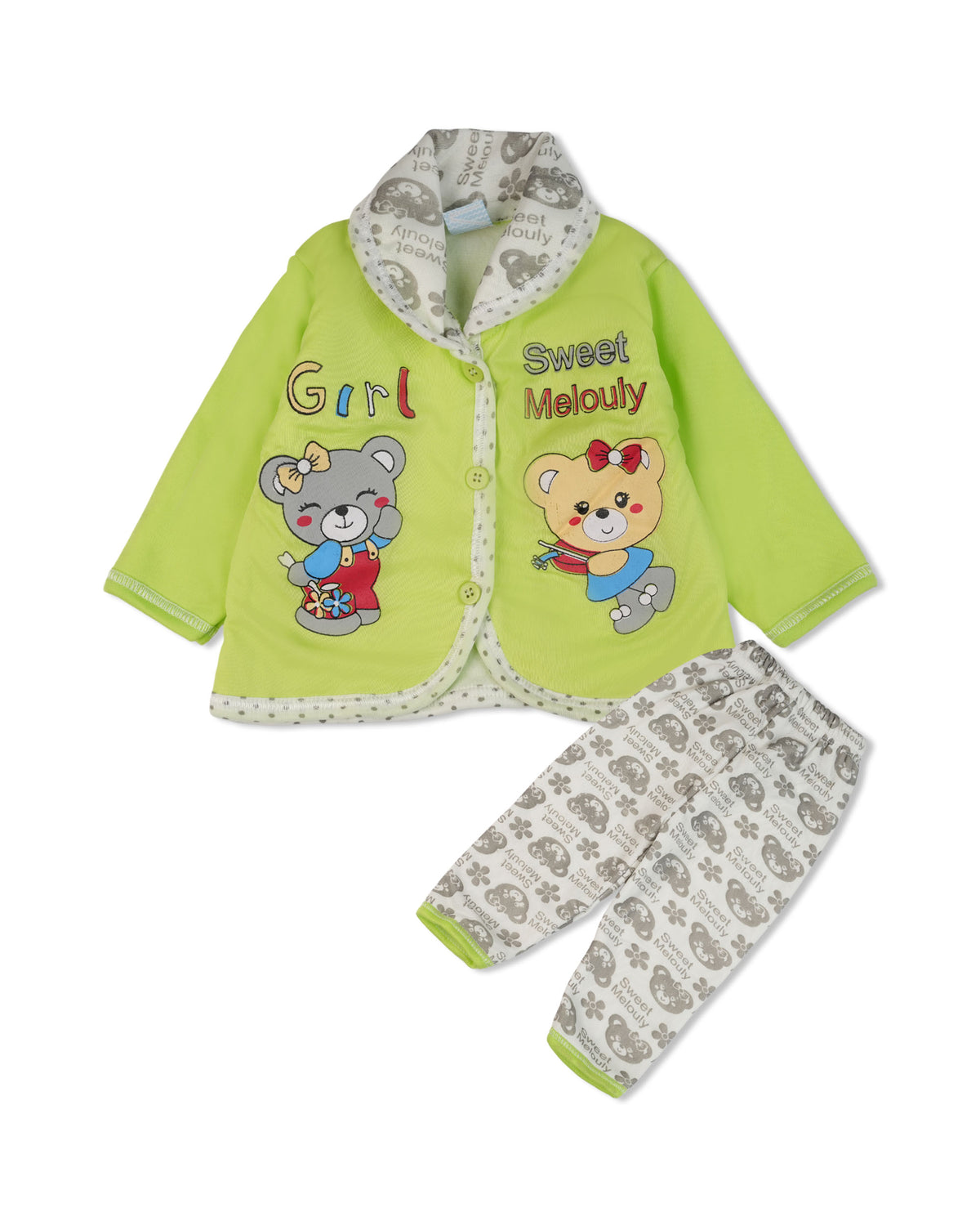 Newborn Boys Full Sleeves Suit