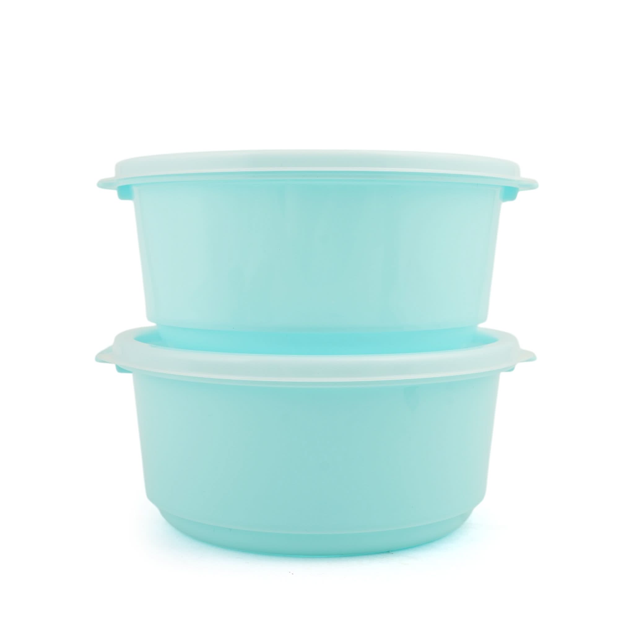 Belli Plastic Ultra Crisper Box Medium 2 Pcs - Cyan, Storage Boxes, Chase Value, Chase Value