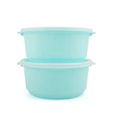 Belli Plastic Ultra Crisper Box Medium 2 Pcs - Cyan, Storage Boxes, Chase Value, Chase Value