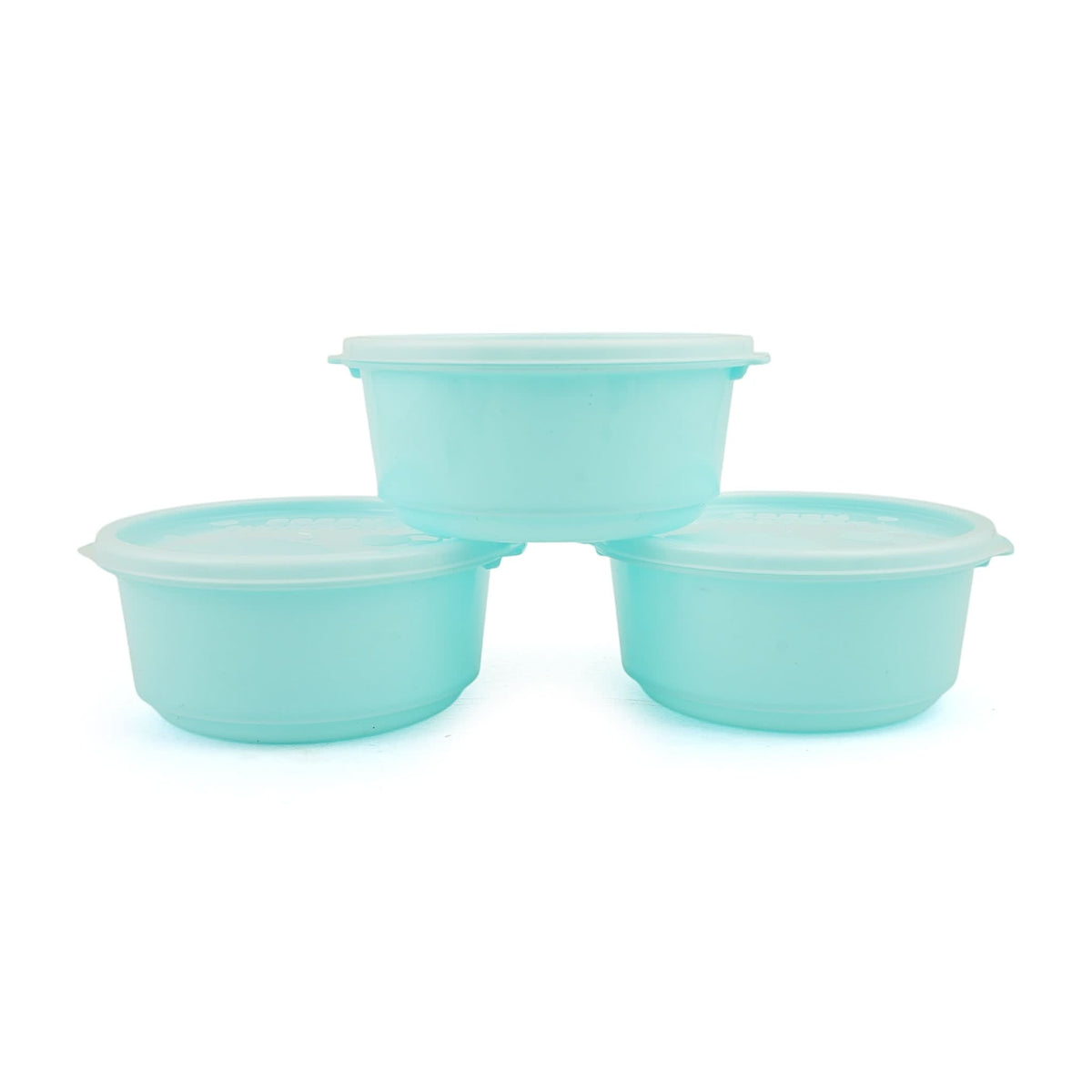 Belli Plastic Ultra Crisper Box Small 3 Pcs - Cyan, Storage Boxes, Chase Value, Chase Value