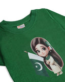 Valuables Girls' Half Sleeves Independence Suit