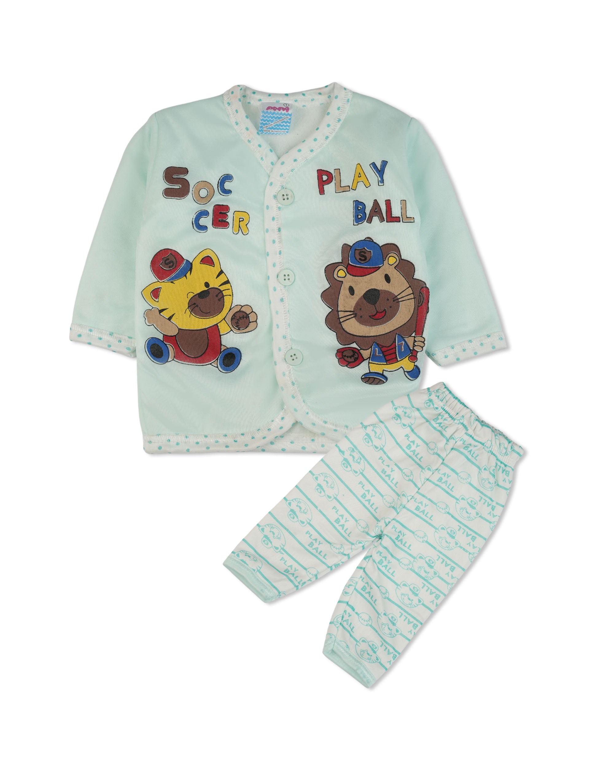 Newborn Boys Full Sleeves Suit