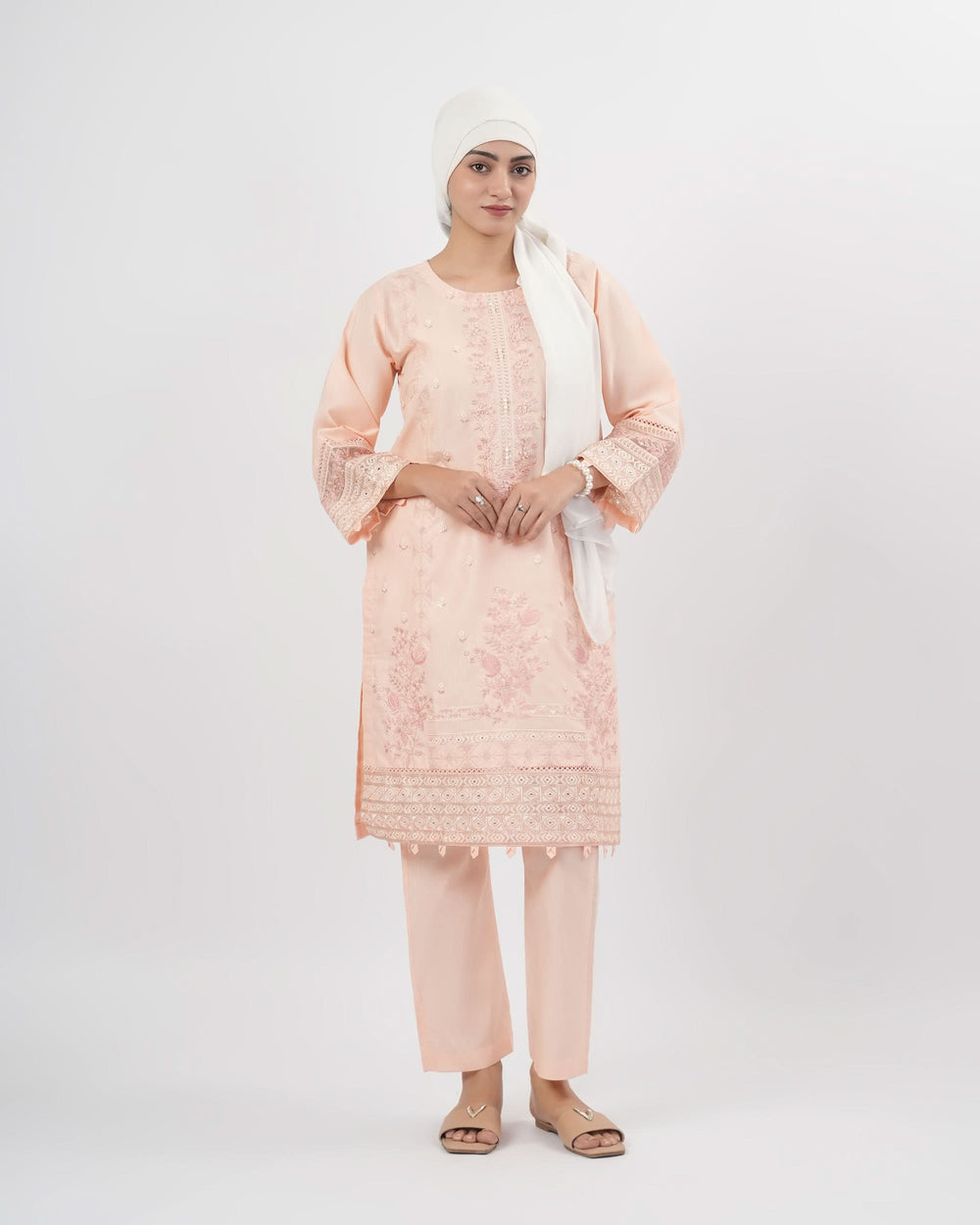 Valuables Women Embroidered 2Pcs Suit, Women Shalwar Suits, Chase Value, Chase Value