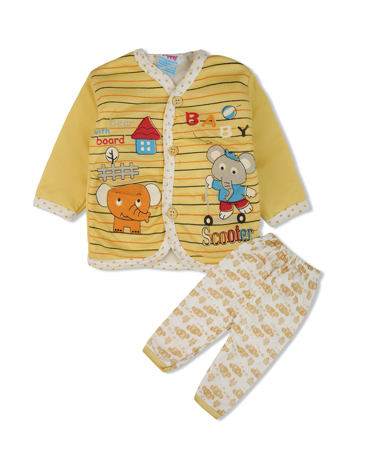 Newborn Boys Full Sleeves Suit
