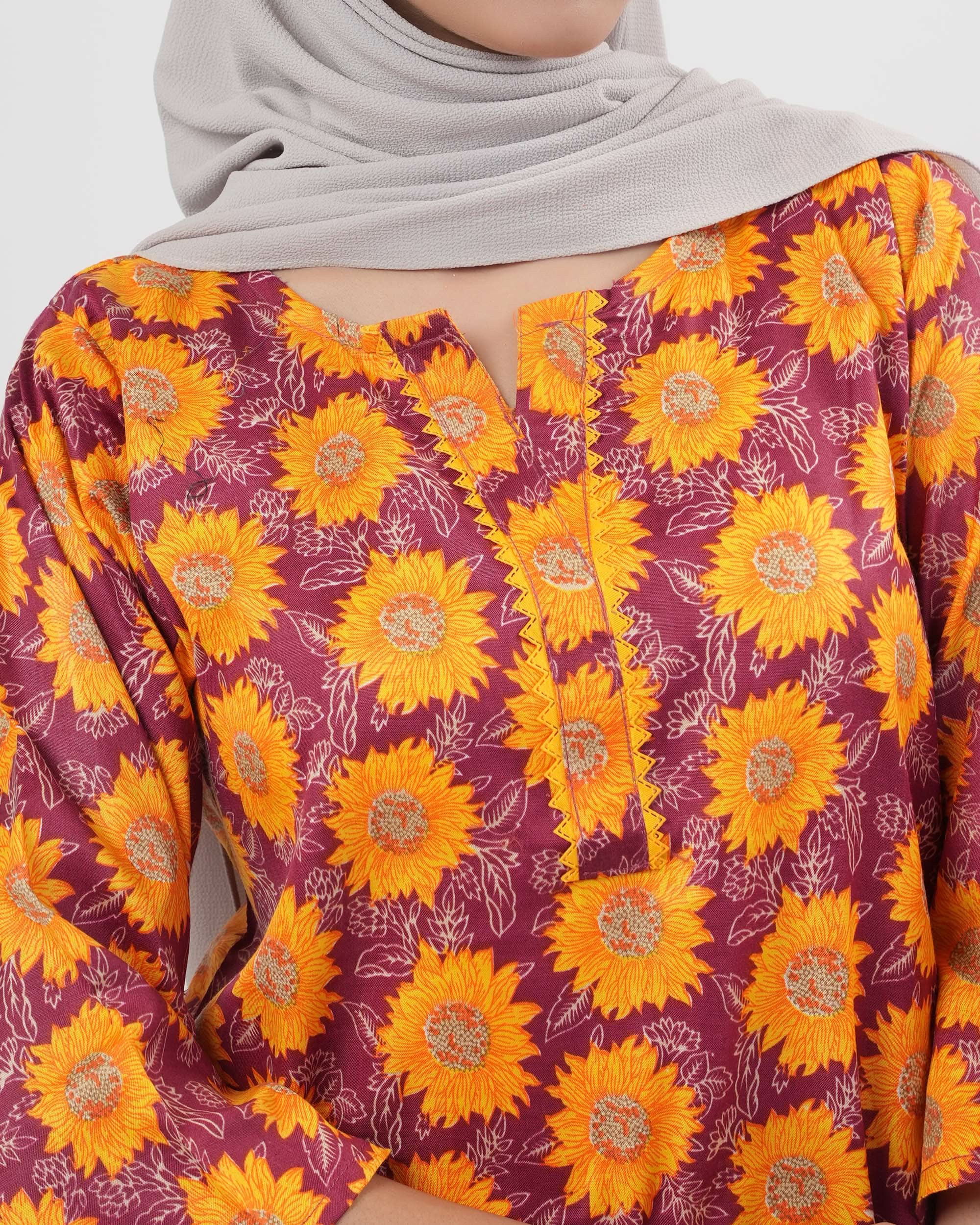 Women's 2Pc Printed Suit, Women Shalwar Suits, Chase Value, Chase Value
