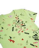 Valuables Girls' Half Sleeve T-Shirt