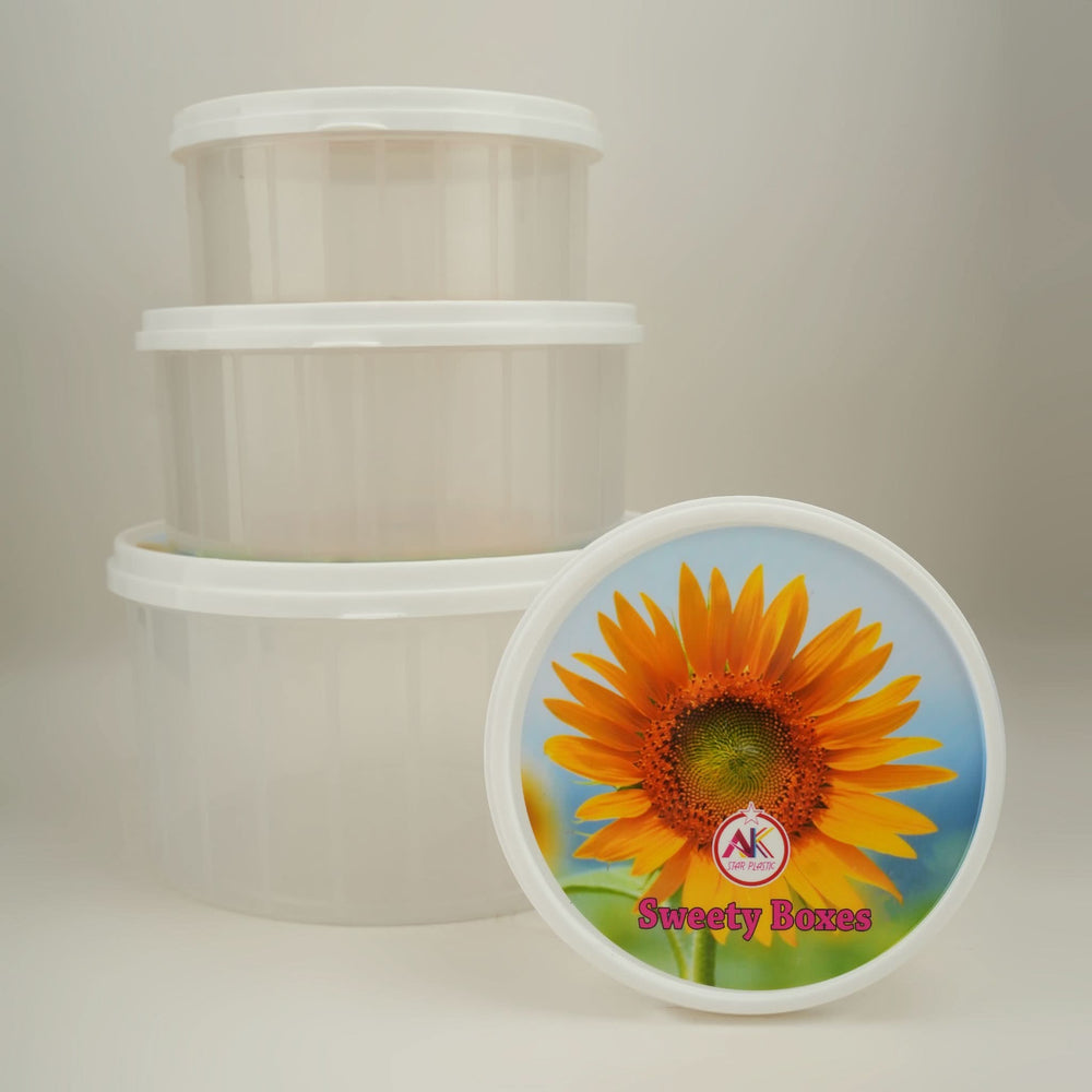 Sweety Box Set (4 in 1) - White, Storage Boxes, Chase Value, Chase Value