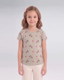 Valuables Girls' Half Sleeve T-Shirt