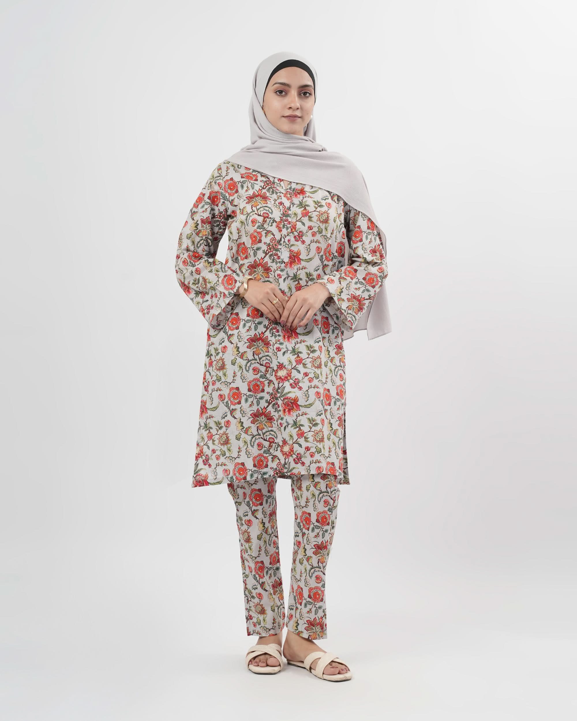 Valuables Women’s Printed Lawn 2 Pcs Suit, Women Shalwar Suits, Valuables, Chase Value