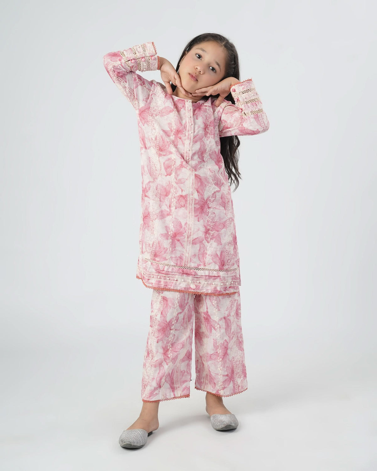 Eminent Girls Embroidered Shalwar Kameez, Girls Shalwar Kameez, Eminent, Chase Value