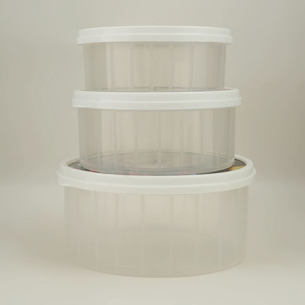 Sweety Box Set (3 in 1) - White, Storage Boxes, Chase Value, Chase Value