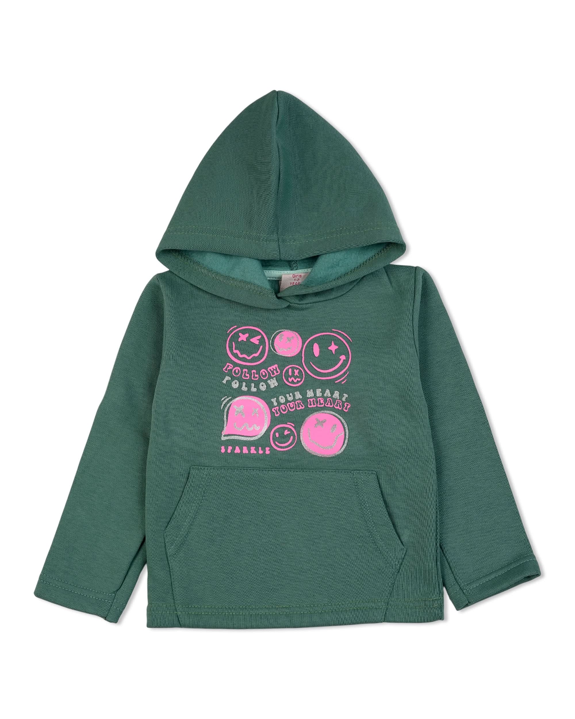 Valuables Girl's Hooded Full Sleeves T-Shirt, Girls T-Shirts, Chase Value, Chase Value